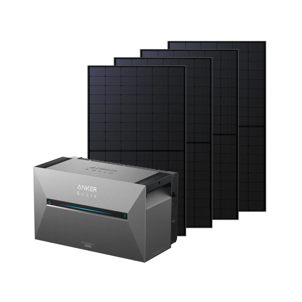 Anker SOLIX Solarbank mit Photovoltaik-Modulen
